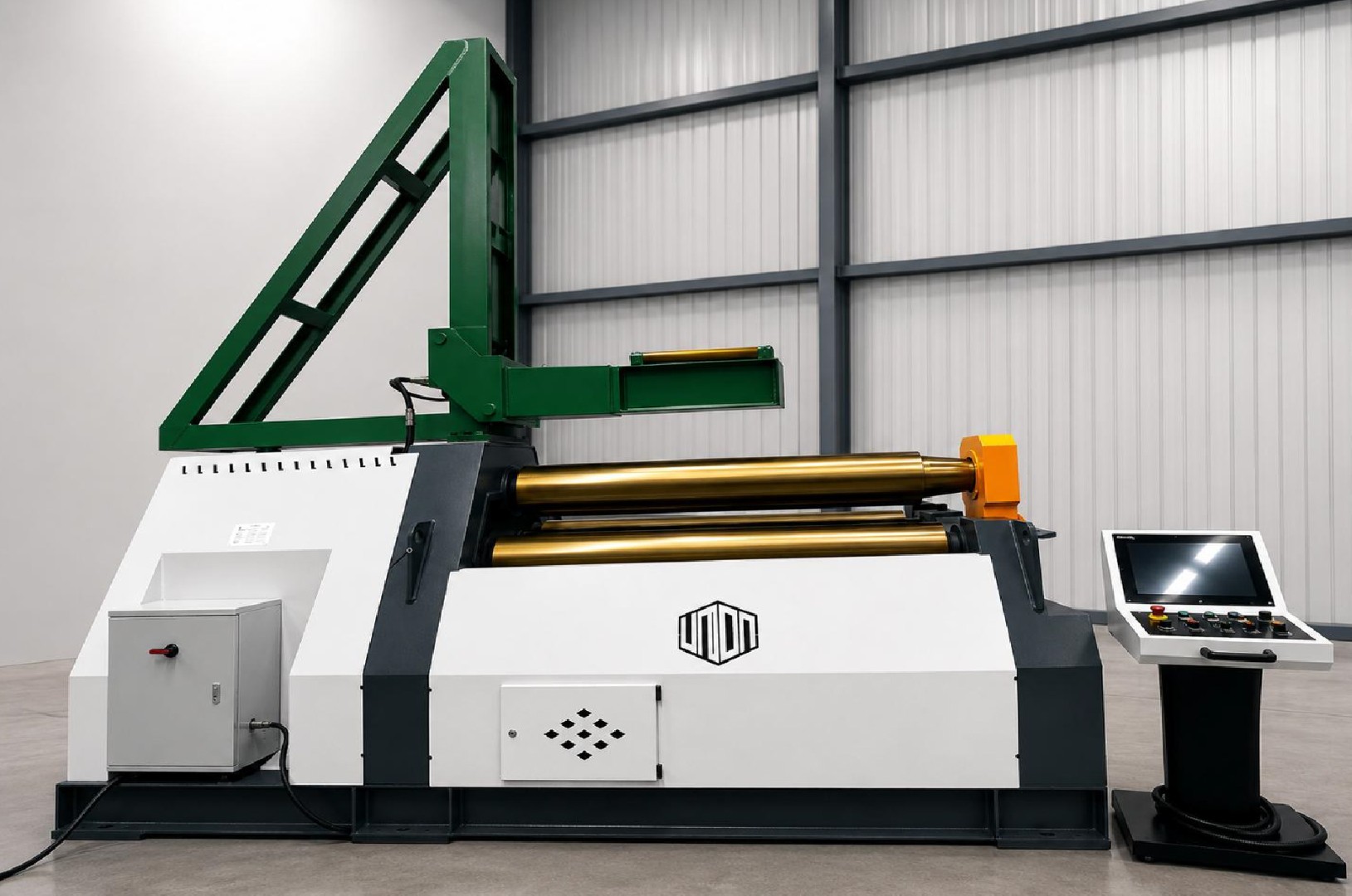Roladora de placa CNC UNION Tuttotondo 20 HYD · 20 x 2,000 mm (Maq. 1675)